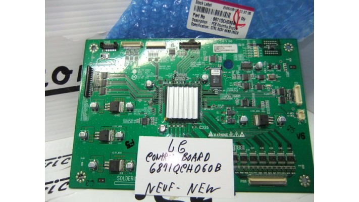 LG 6871QCH060B control board .